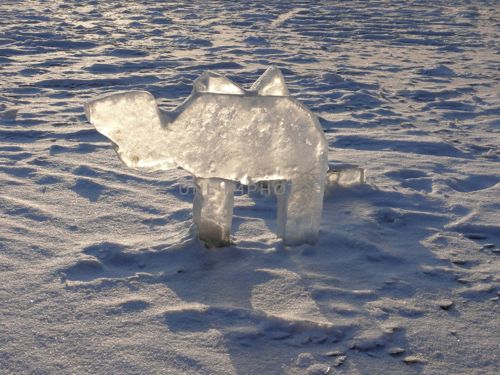 Ice symbol of Chelyabinsk area