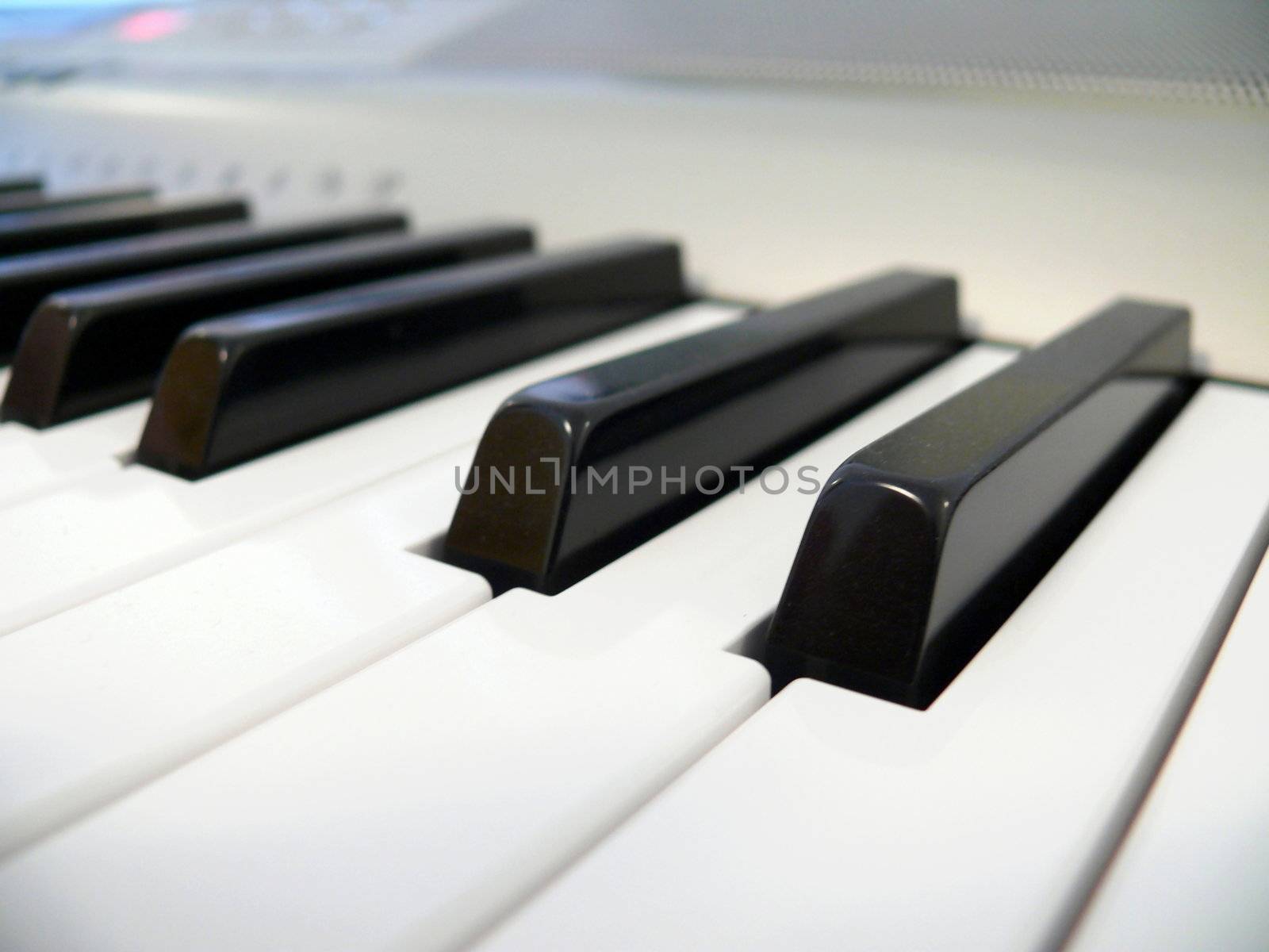 keyboard of piano by Stoyanov