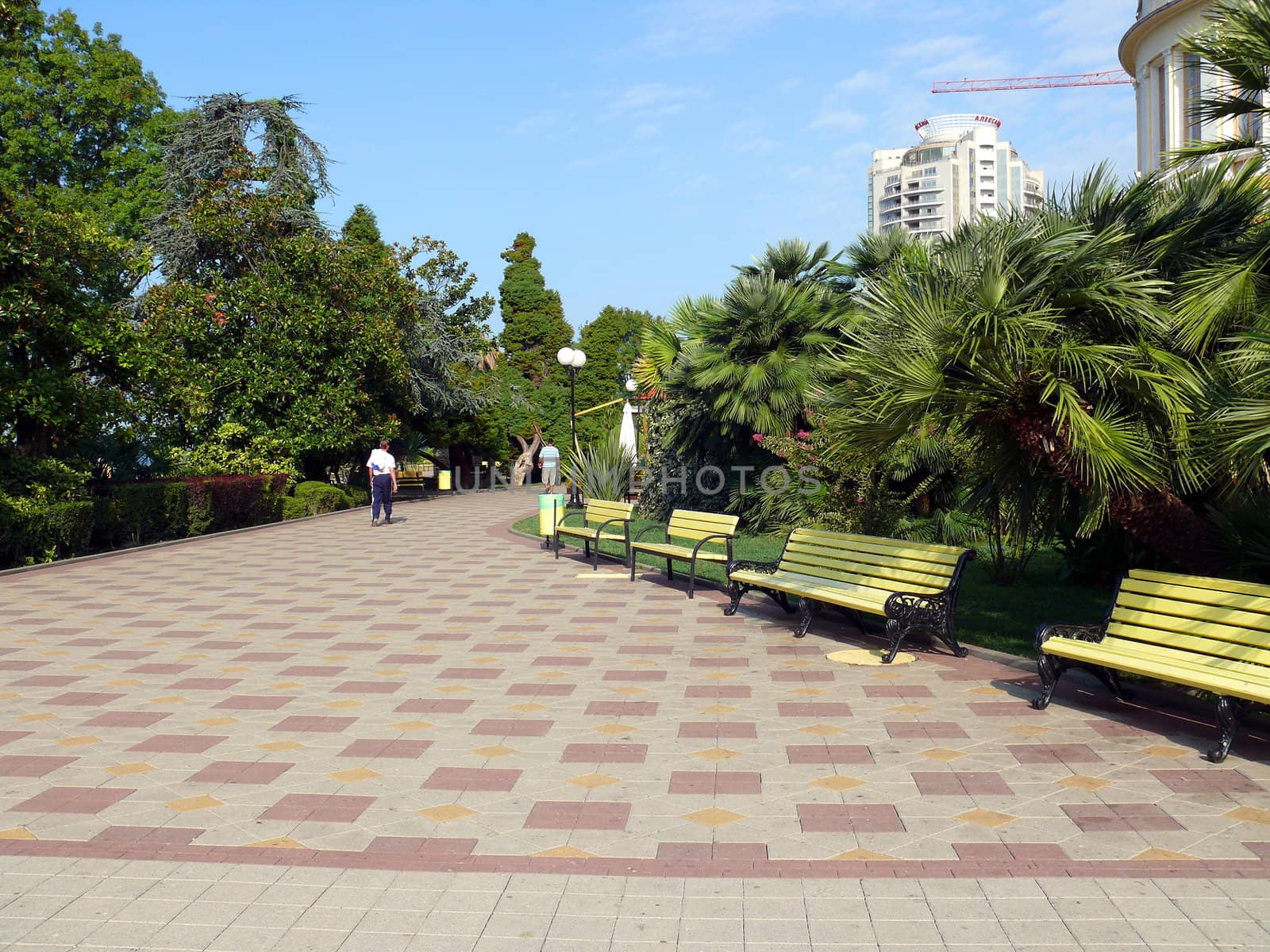 pedestrian embankment - Sochi by Stoyanov