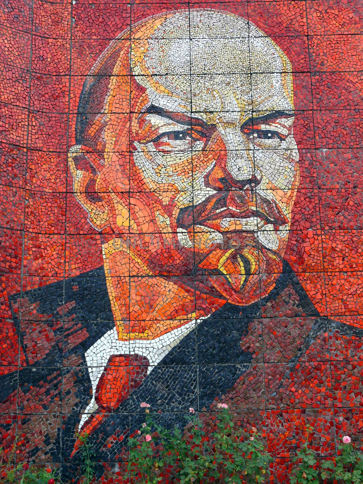 Portrait of Lenin in Sochi by Stoyanov