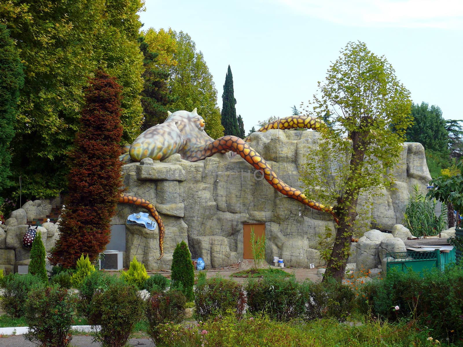 Oceanarium in rivera park - Sochi