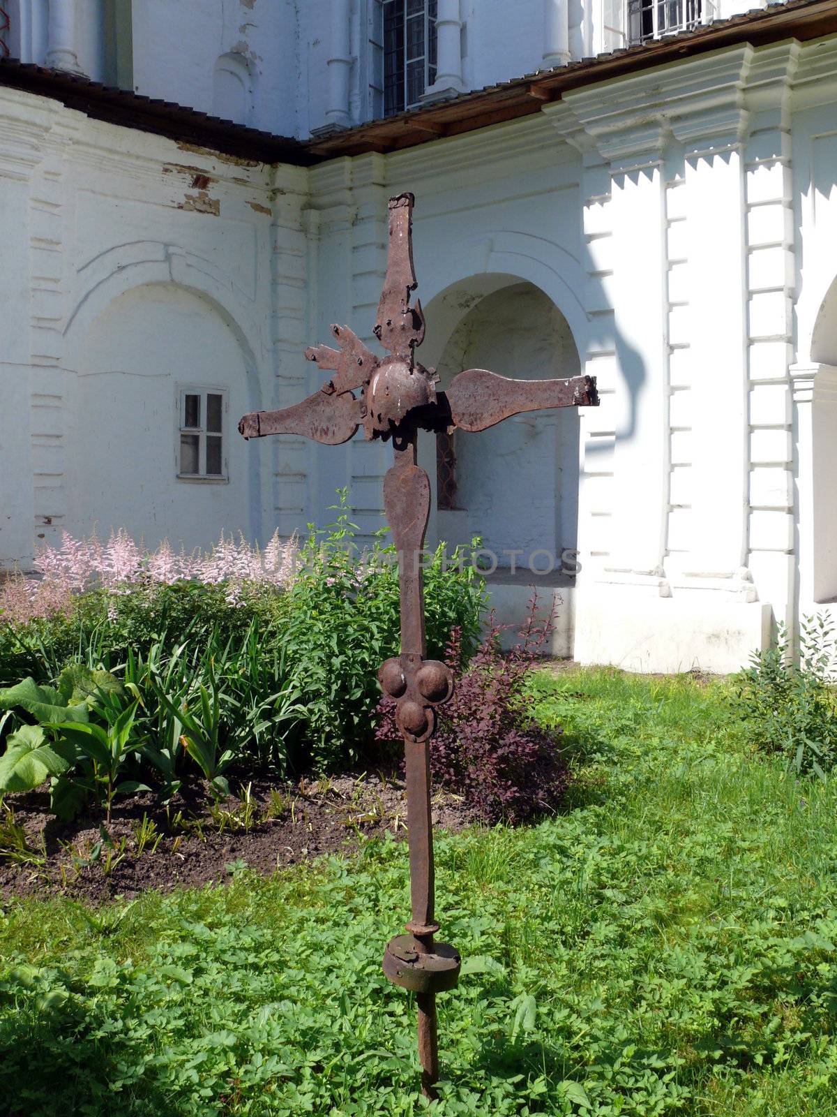 Old rusty cross