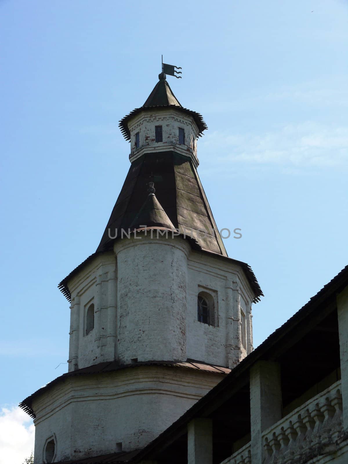 Tower in New Jerusalem monastery - Russia