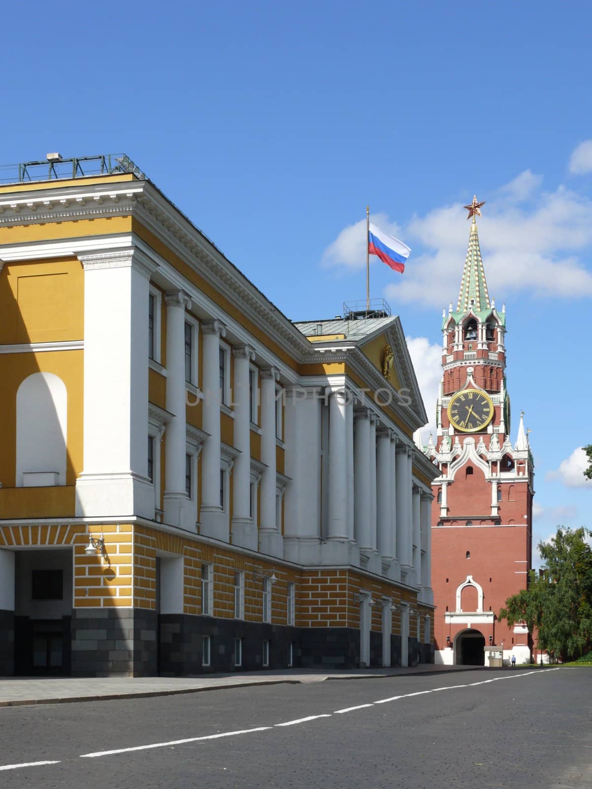 Administration block in Moscow Kremlin