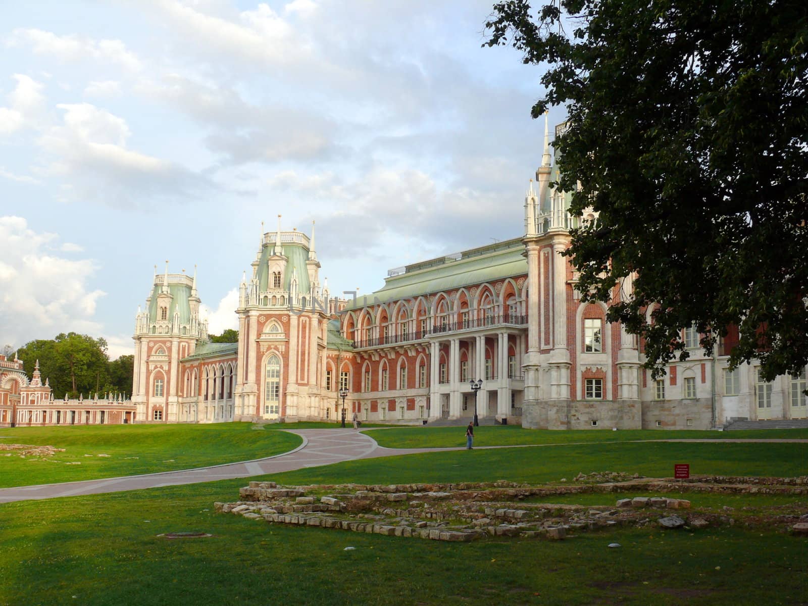 Russian national architecture ensemble Tsaritsino, Moscow