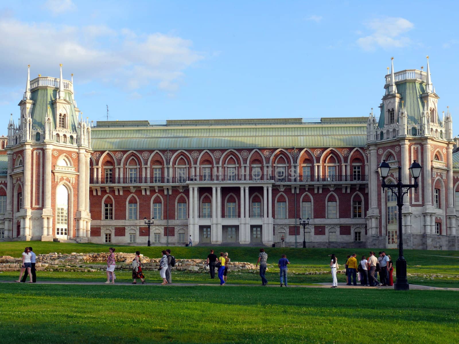 Russian national architecture ensemble Tsaritsino, Moscow by Stoyanov