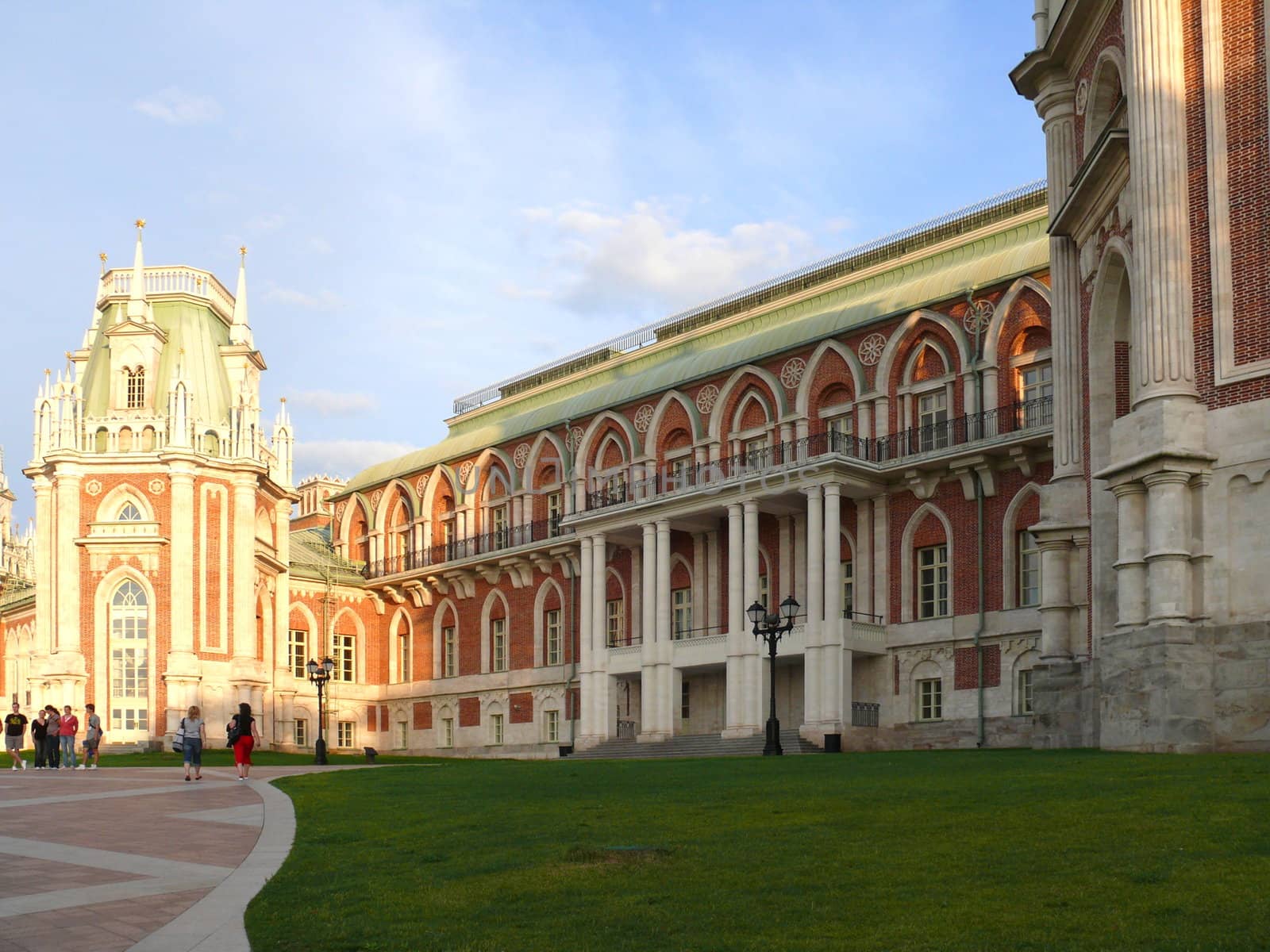 Russian national architecture ensemble Tsaritsino, Moscow by Stoyanov