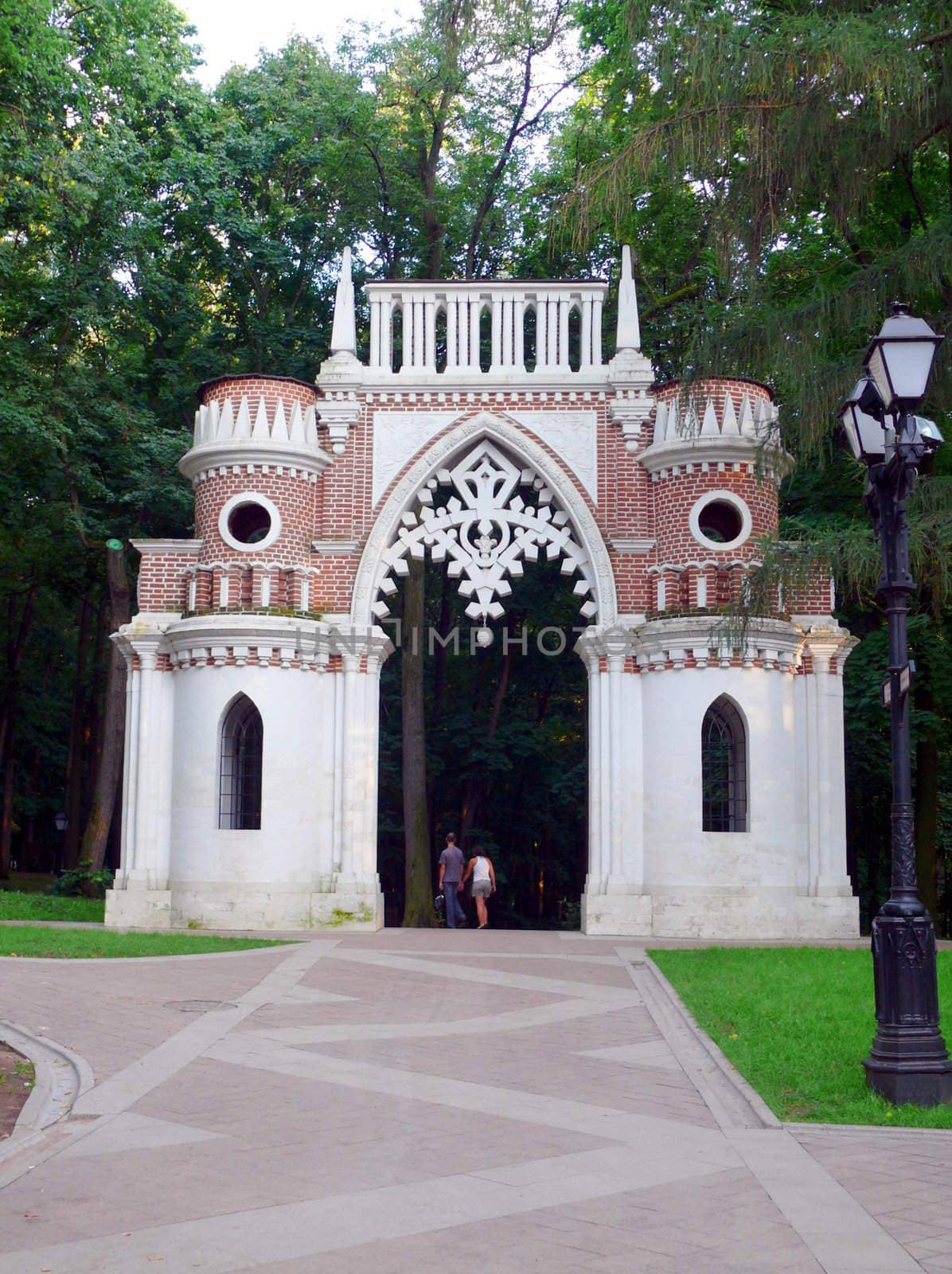 Russian national architecture ensemble Tsaritsino, Moscow by Stoyanov