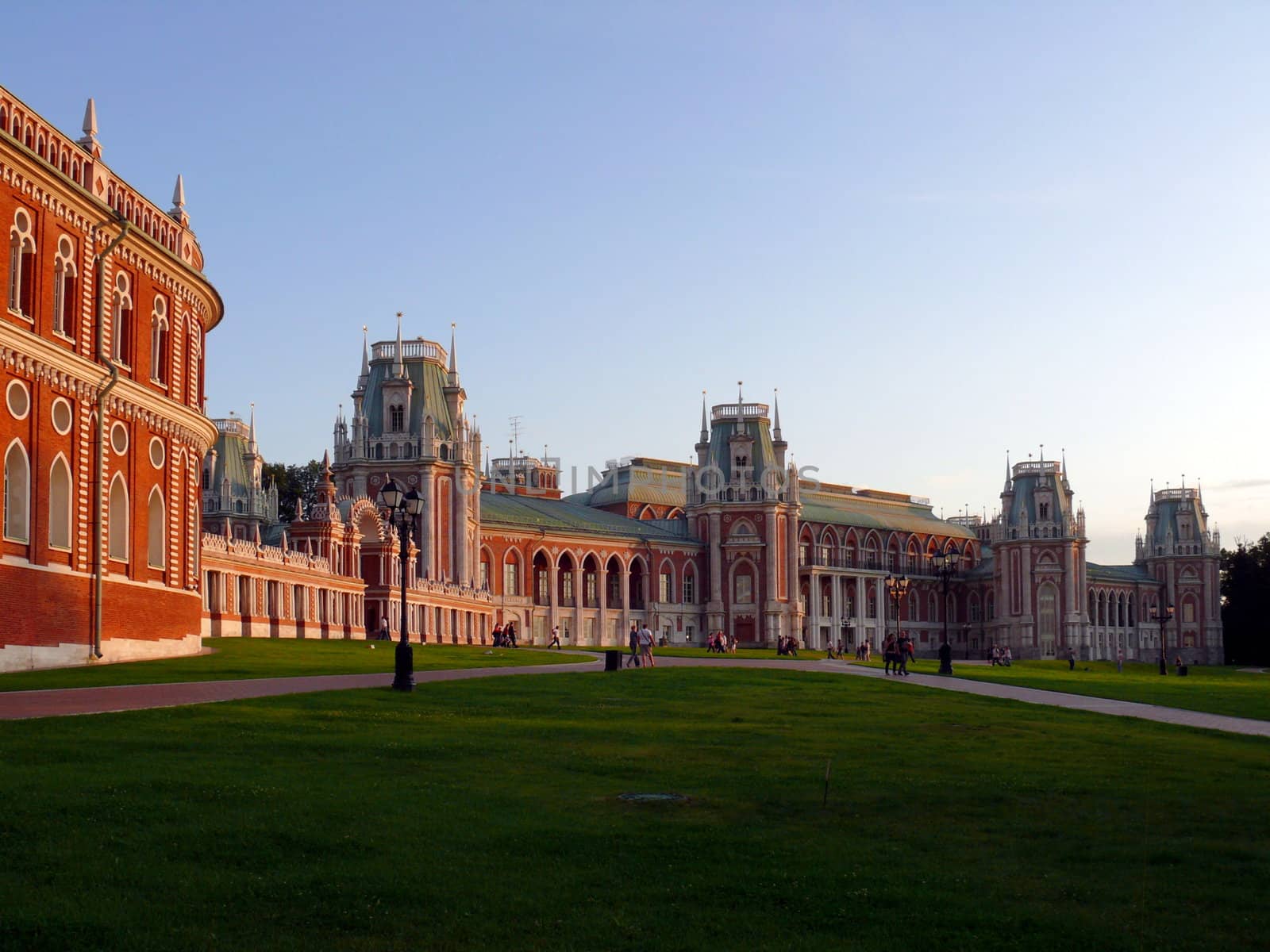 Russian national architecture ensemble Tsaritsino, Moscow