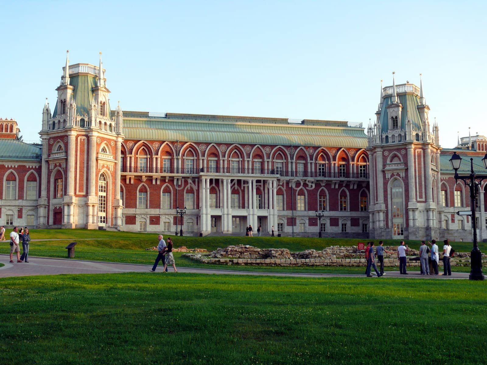 Russian national architecture ensemble Tsaritsino, Moscow by Stoyanov