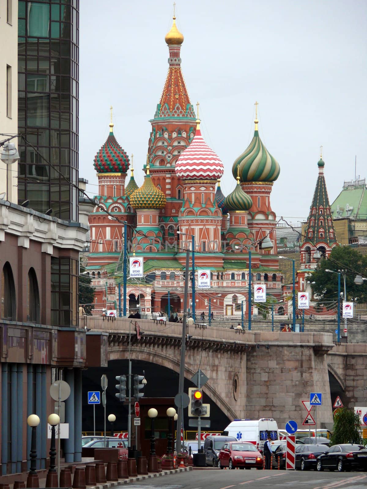 Saint Basil's Cathedral - Moscow by Stoyanov