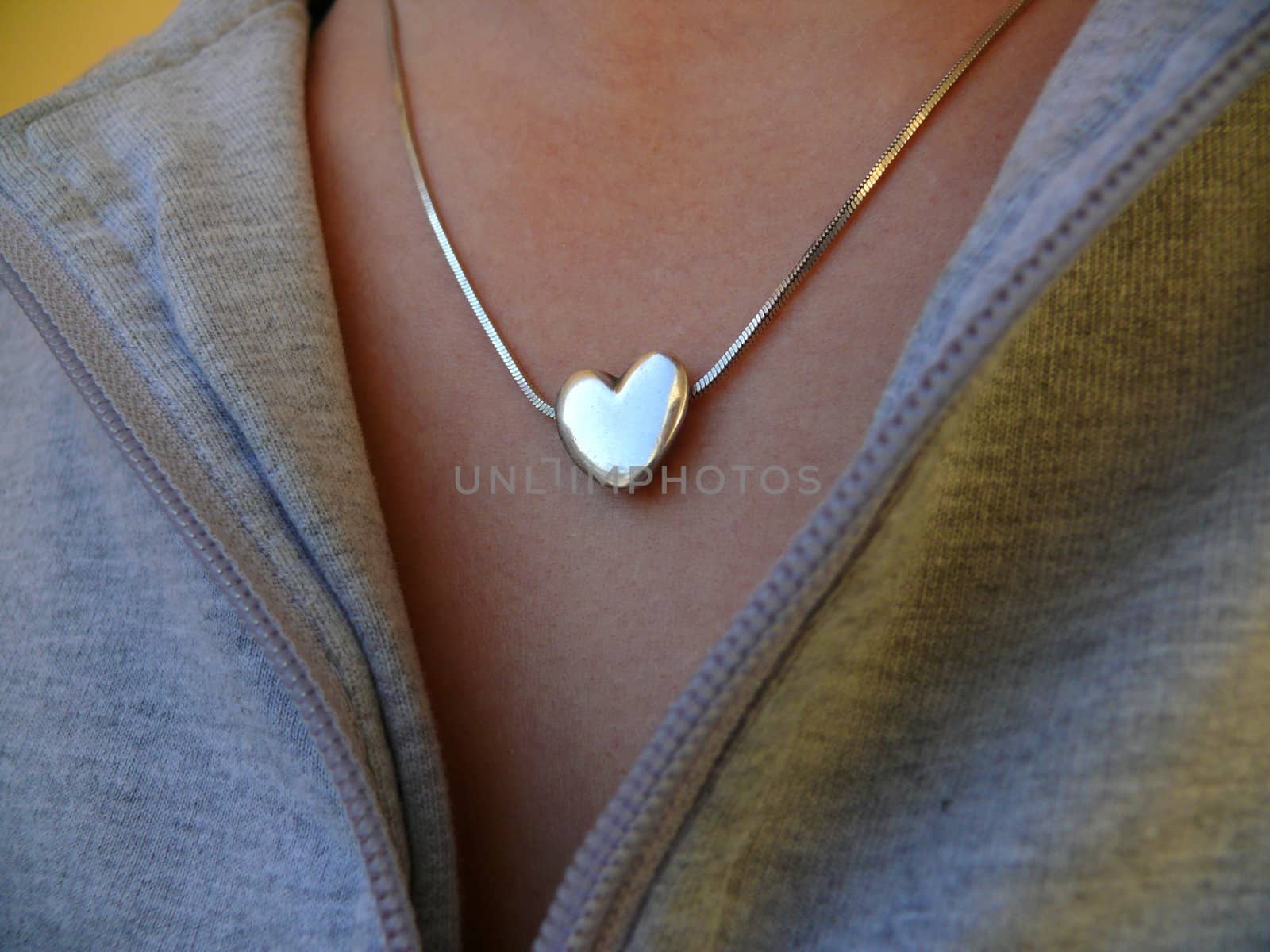 heart-shaped locket