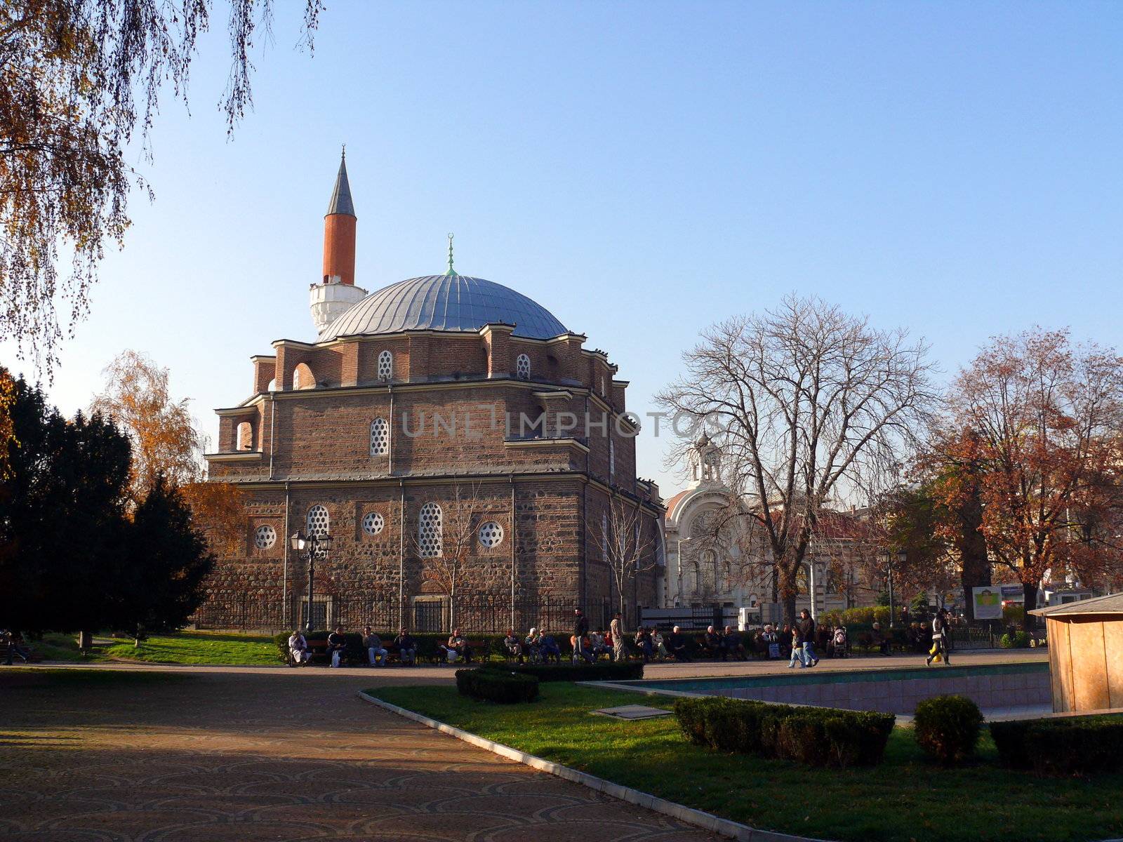 Banya Bashi Mosque in Sofia. Bulgaria