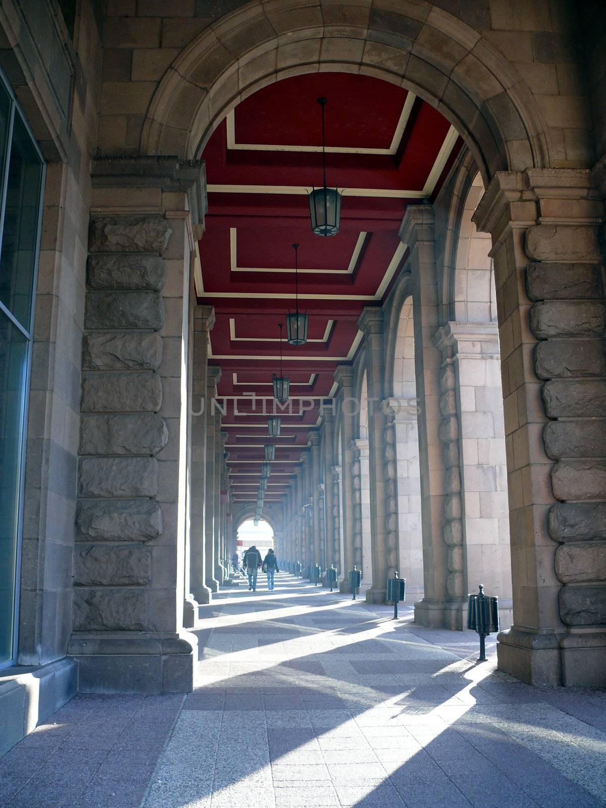 Arc path in Sofia. Bulgaria by Stoyanov