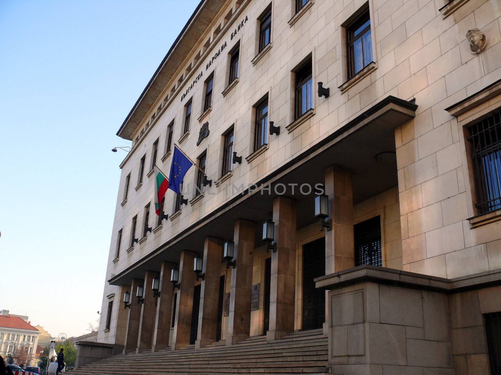 National bank of Bulgaria. Sofia by Stoyanov