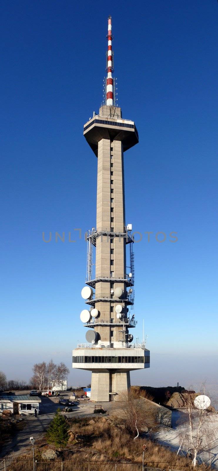 TV tower in Sofia, Bulgaria by Stoyanov