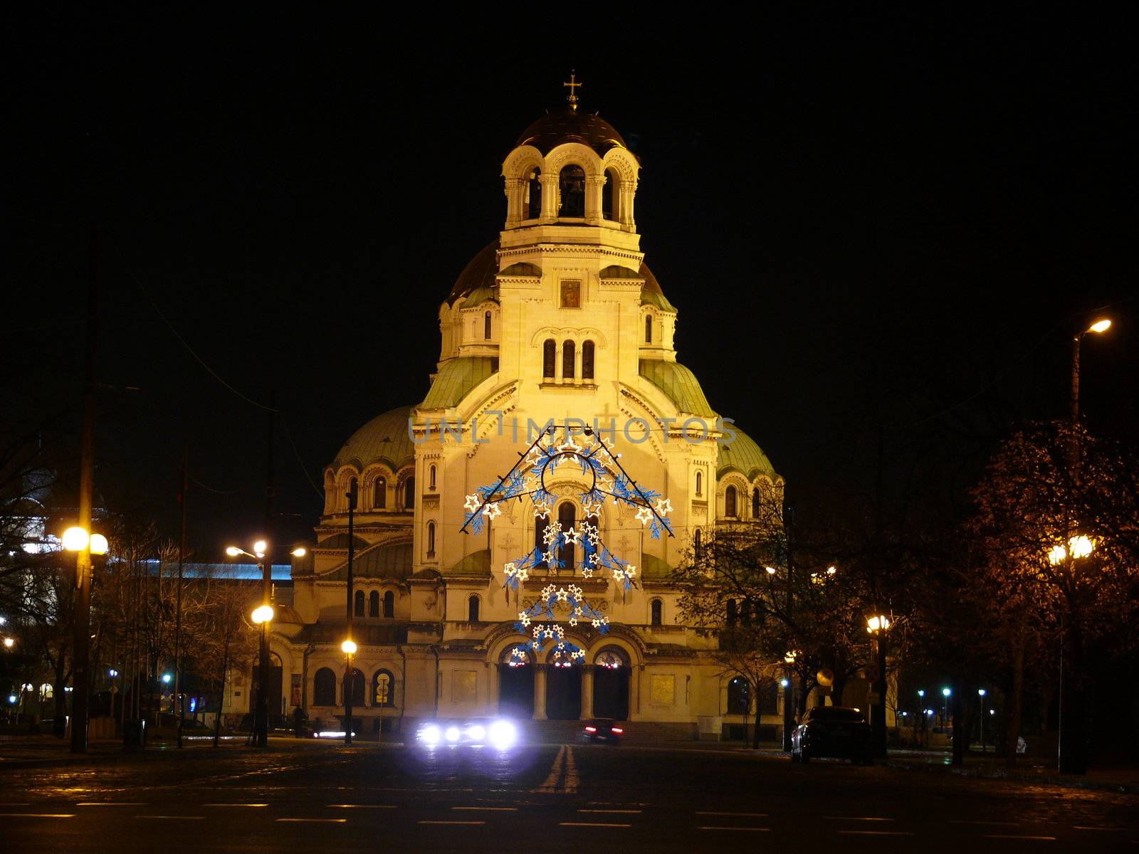 Cathedral of Alexander Nevski. Sofia, Bulgaria by Stoyanov