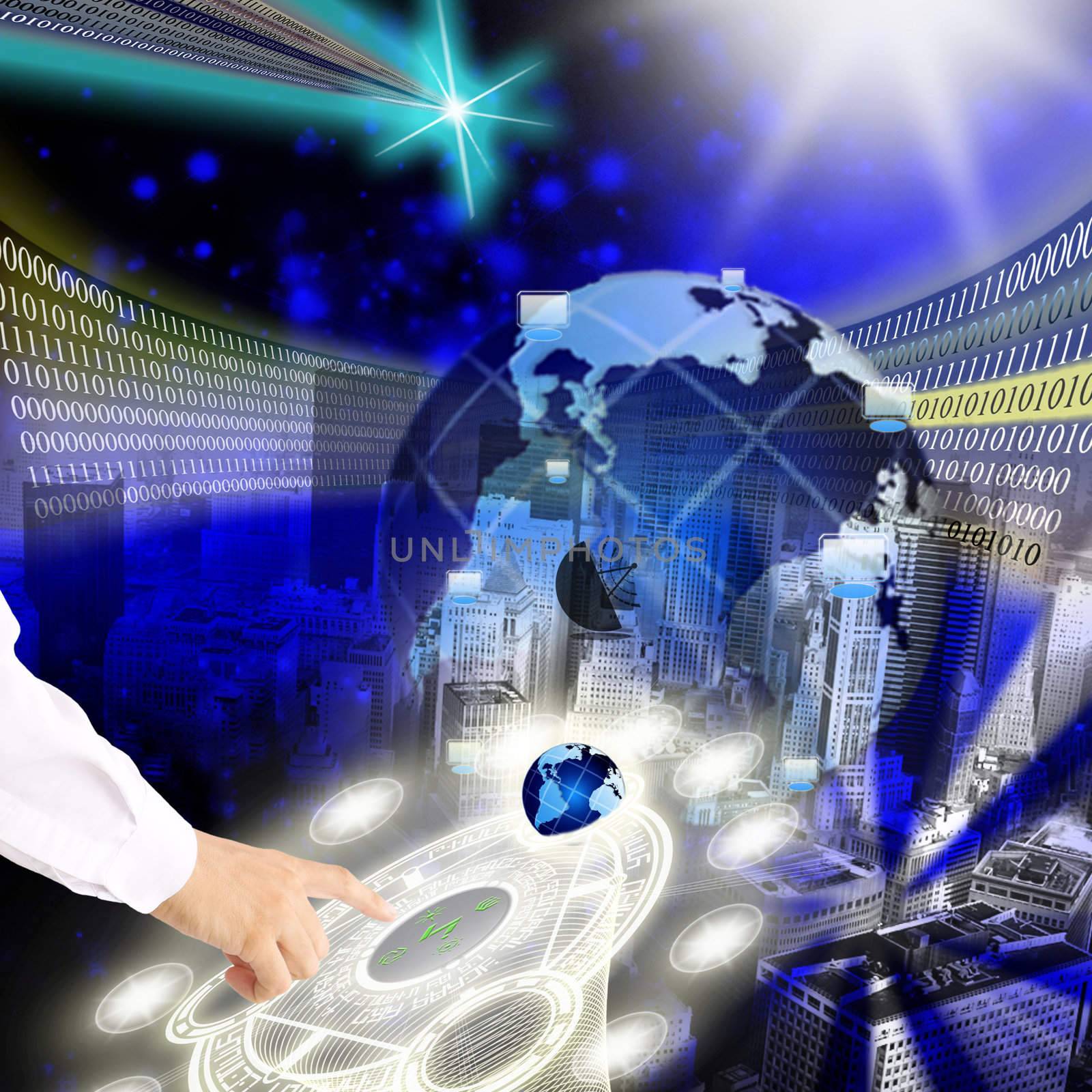 The newest the technology Internet are created in scientific laboratories and institutes