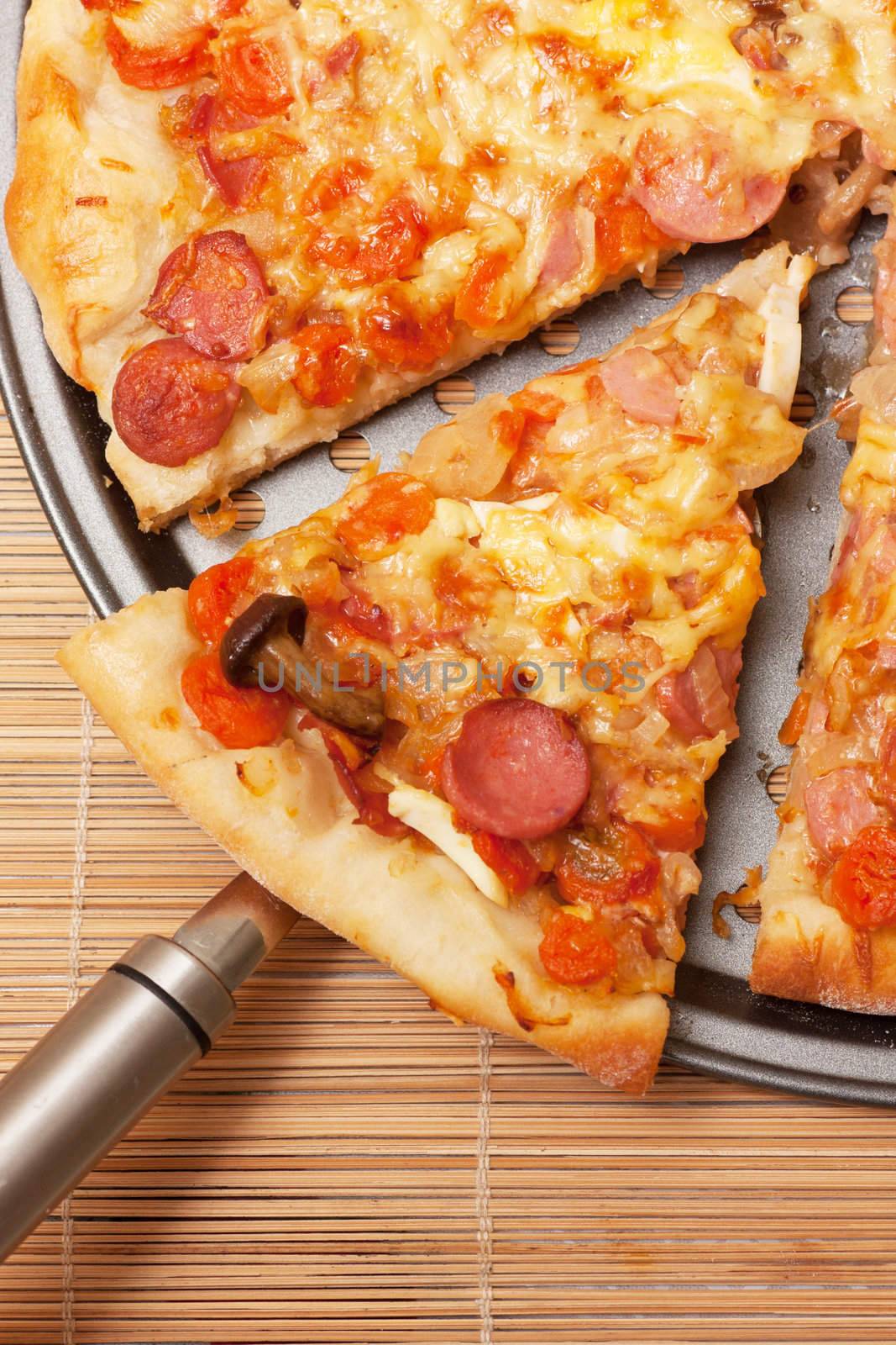 A slice of pizza by AGorohov