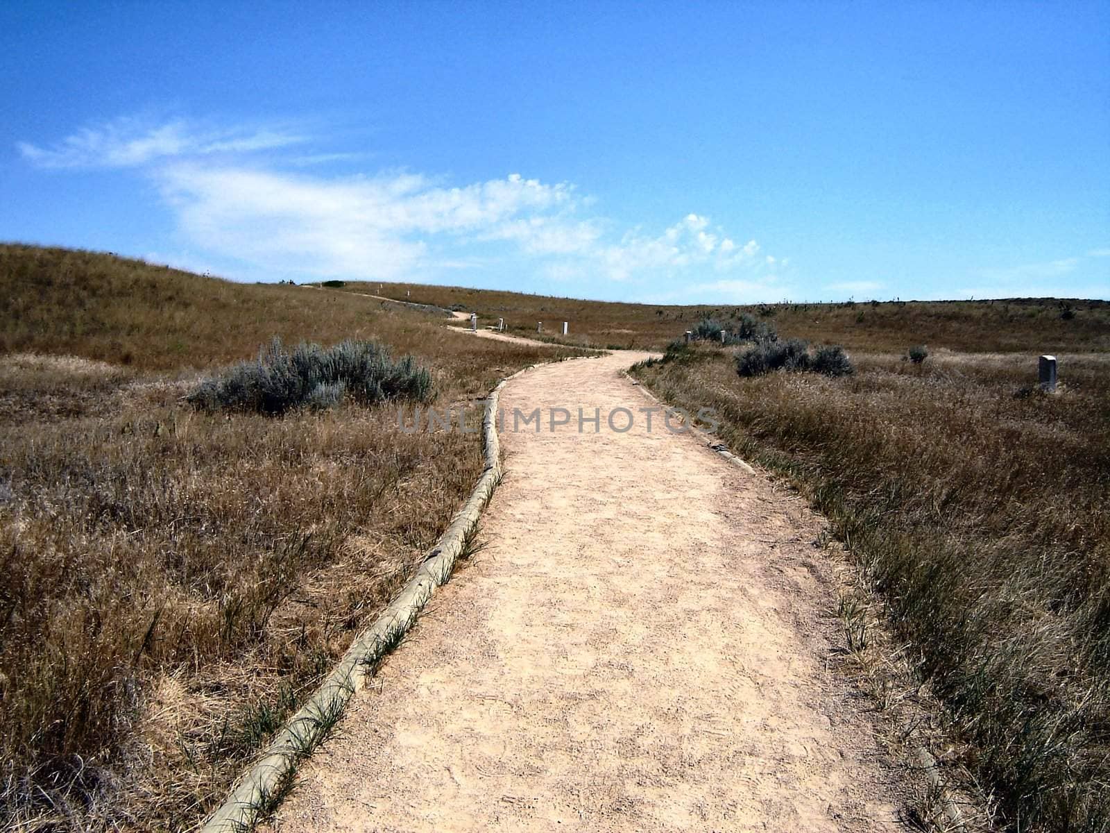 road along the plains by RefocusPhoto