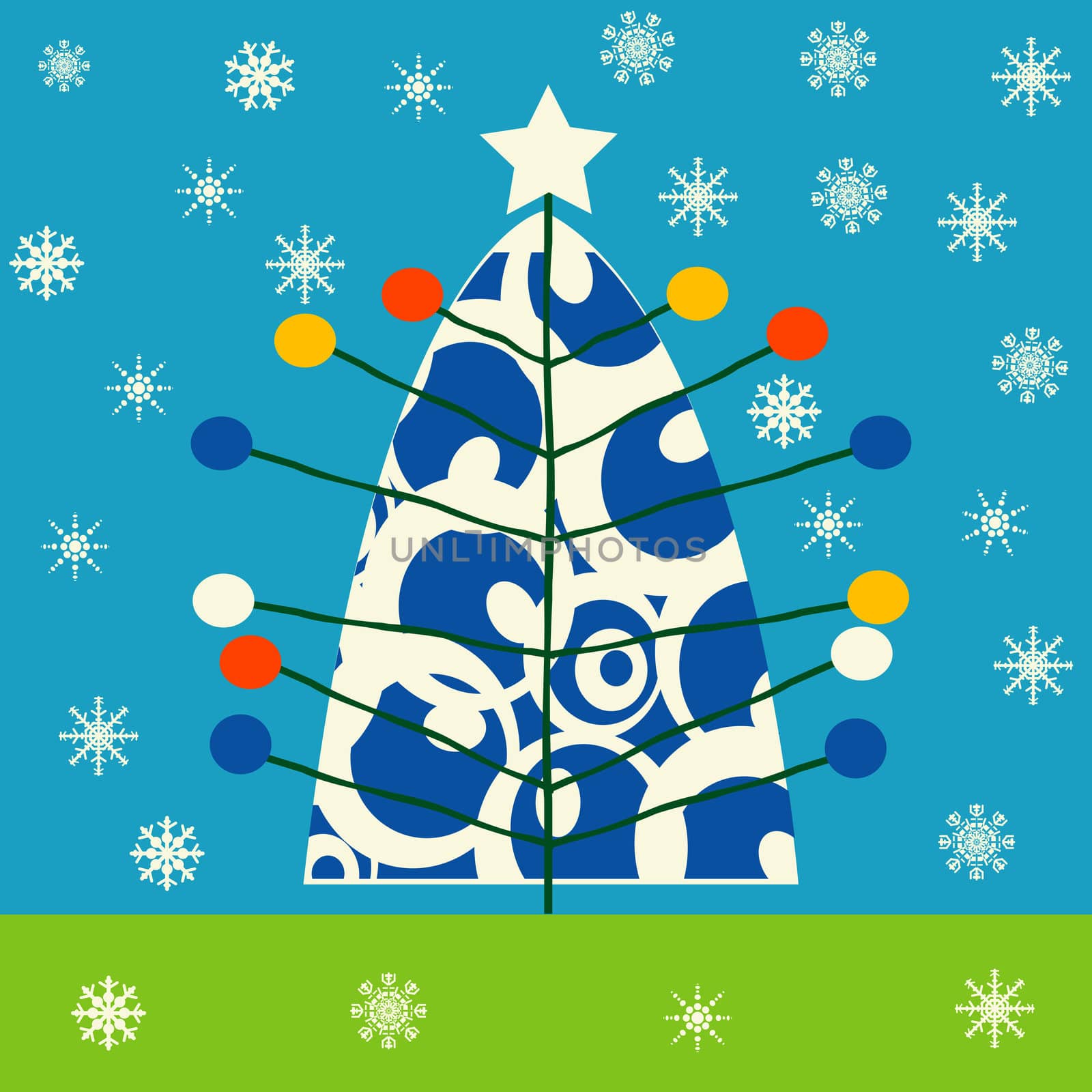 Christmas tree by Lirch