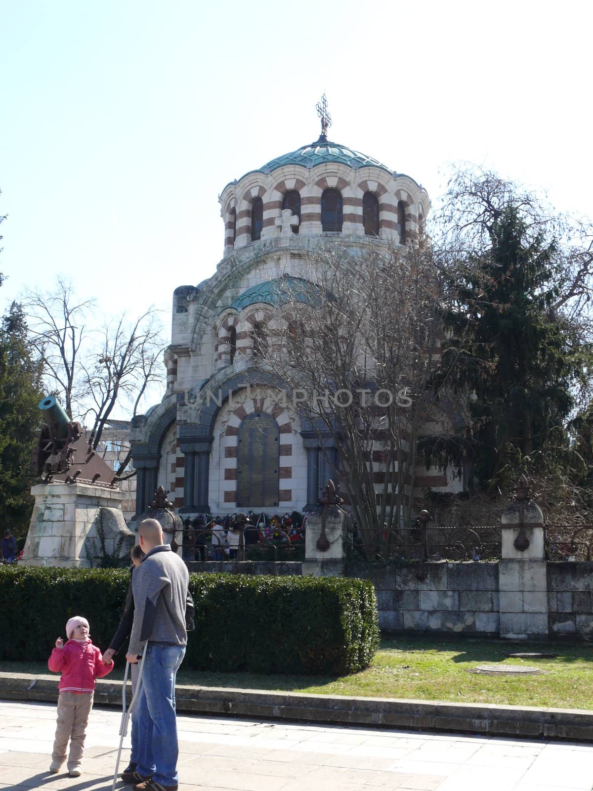 St George the Conqueror Chapel Mausoleum  by Stoyanov
