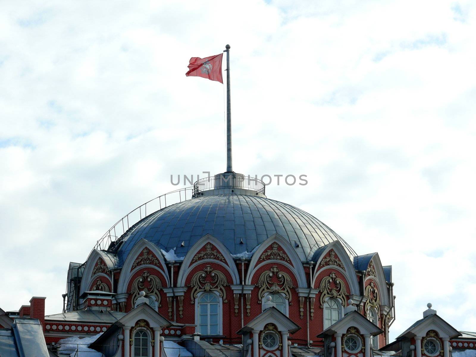 Petrovski travel palace in Moscow, Russia by Stoyanov