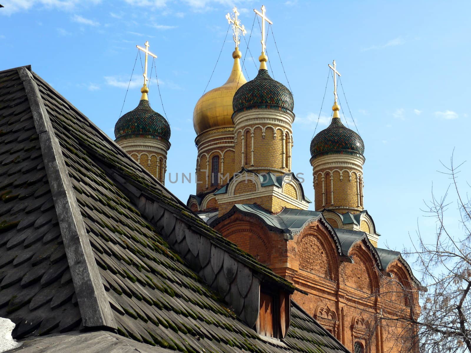 Znamensky temple. Chambers in Zaryadye. Moscow, Russia by Stoyanov