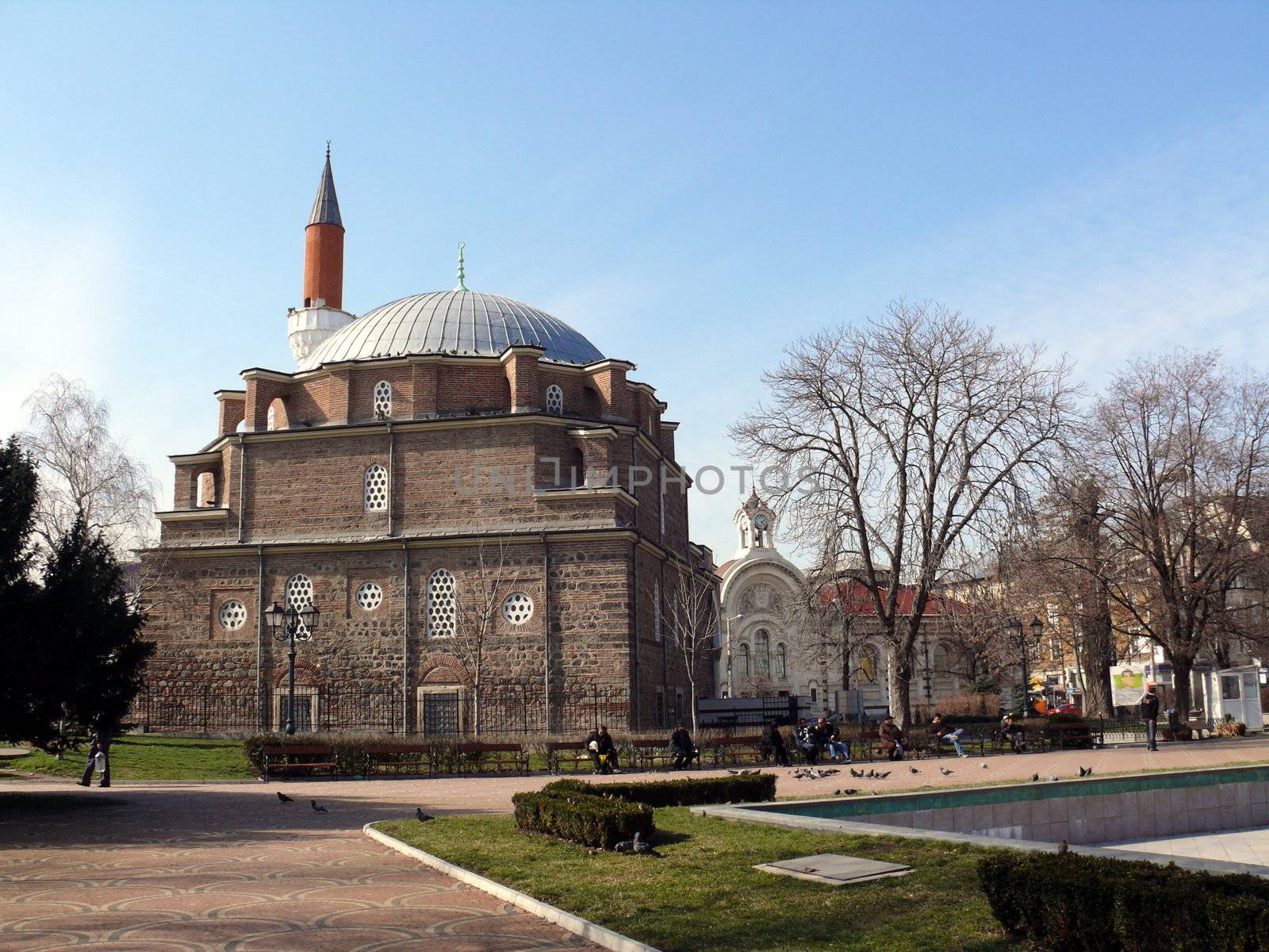 Banya Bashi Mosque in Sofia. Bulgaria by Stoyanov