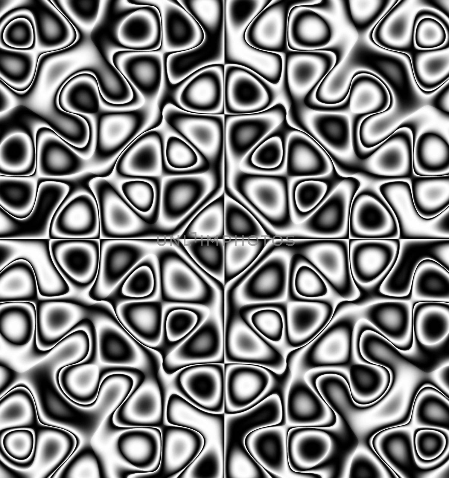 Abstract image - oscillating chaos - pattern - ornament