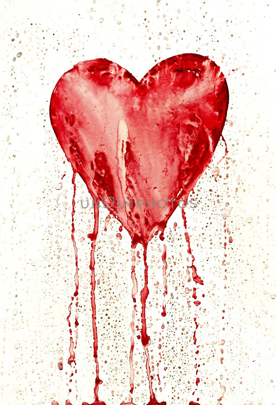 broken heart - bleeding heart by Mibuch