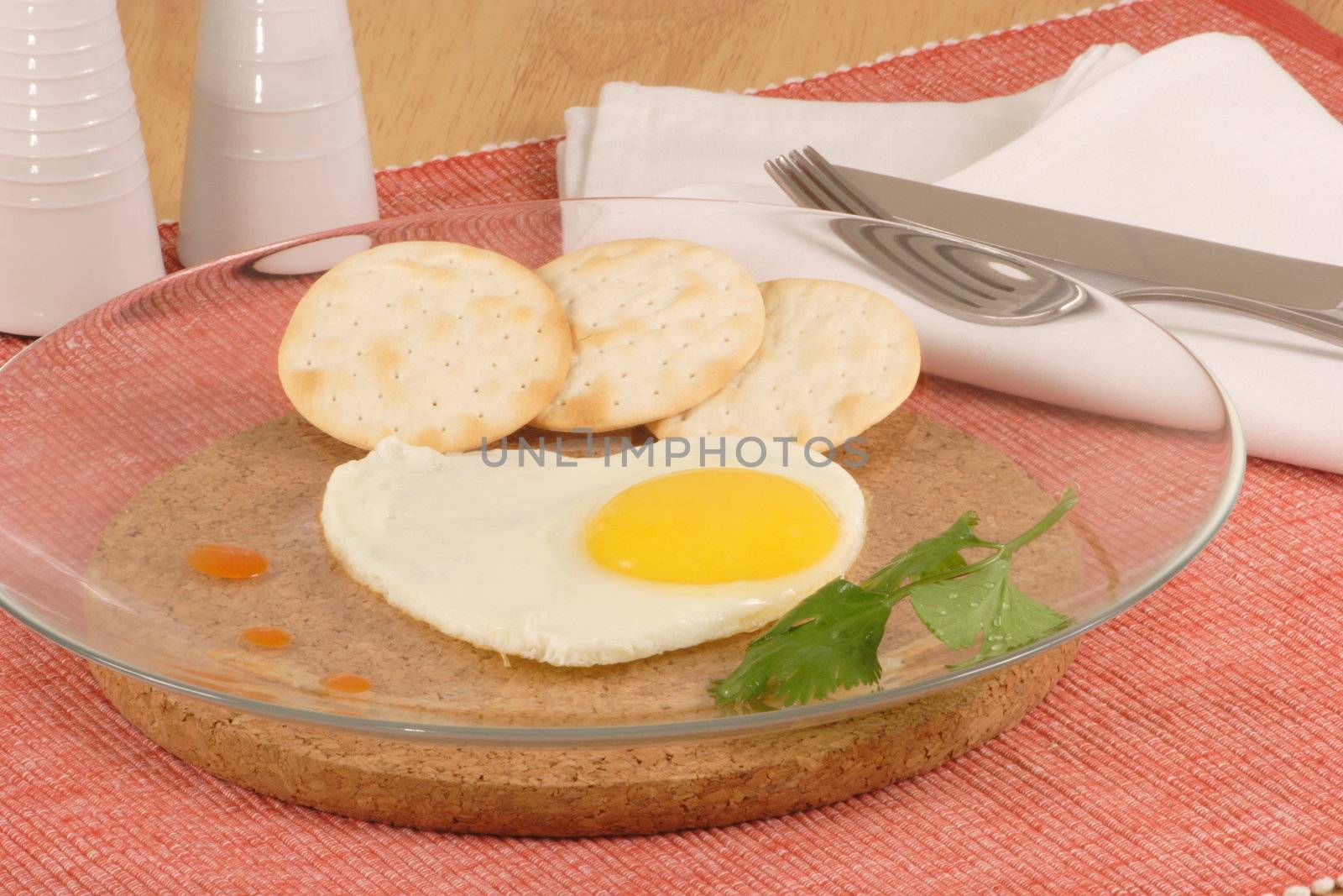 olive oil fried egg by tacar