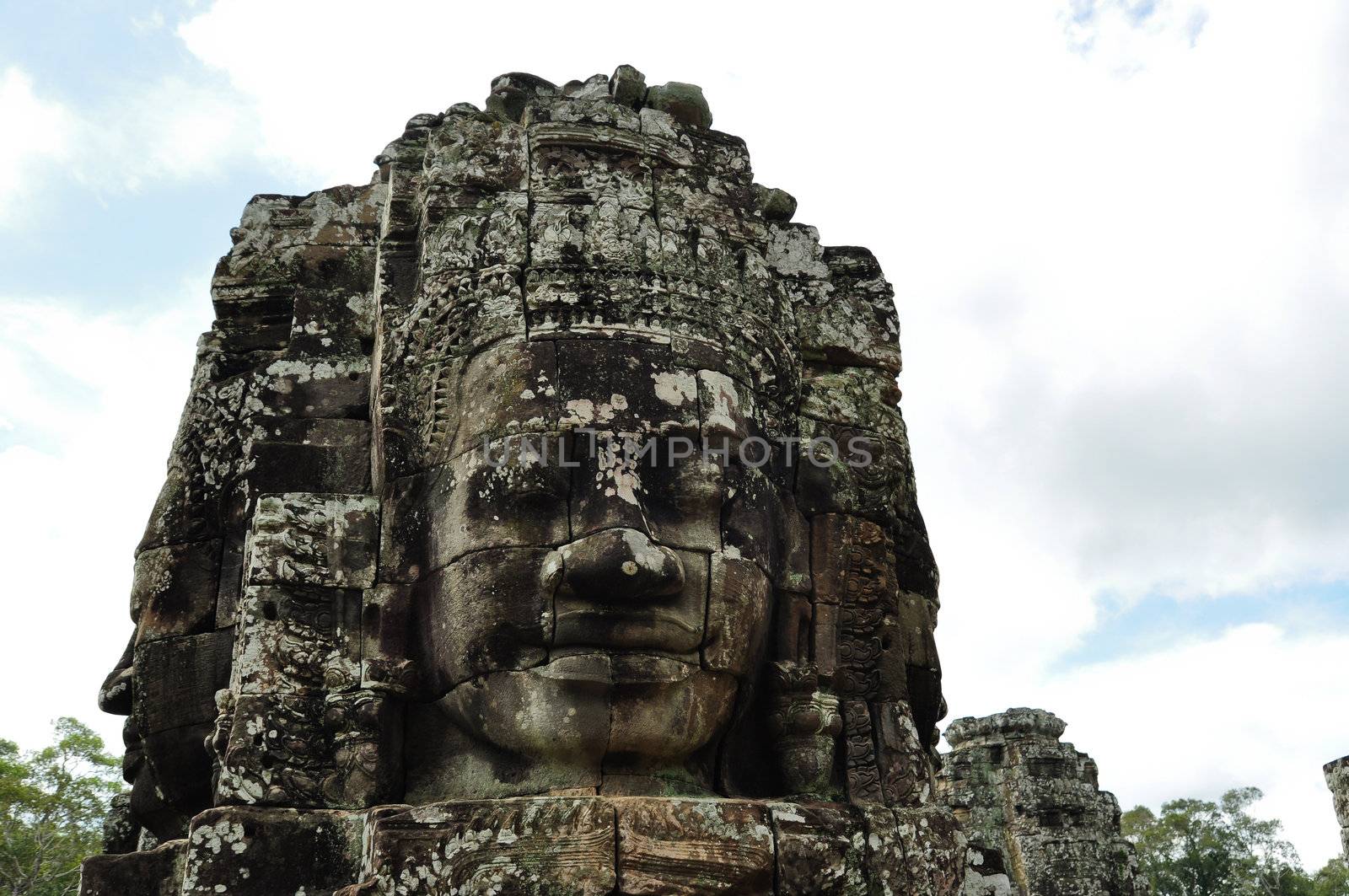 Bayon Temple at Angkor Siem Reap Cambodia