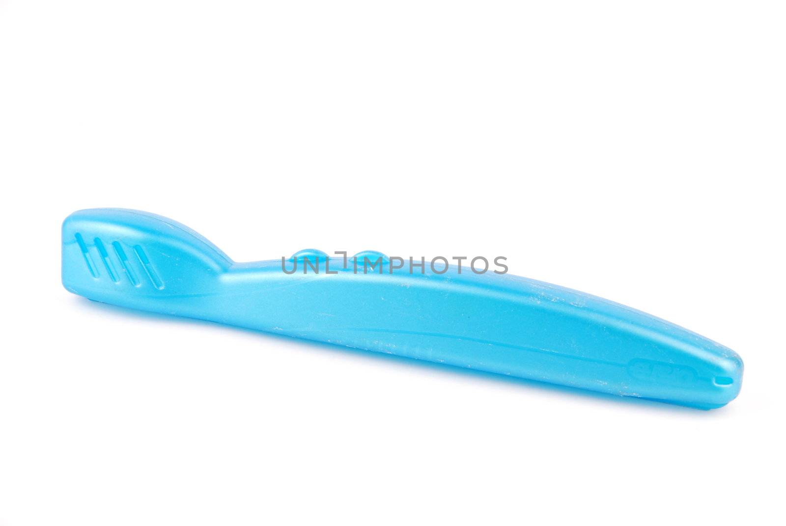 tooth brush case isolated on a white background