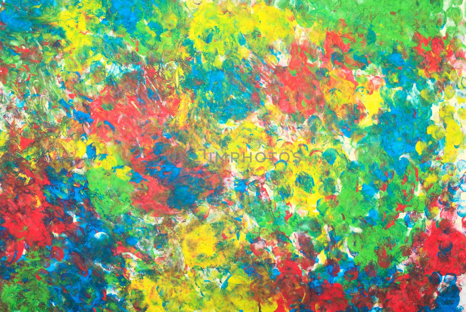 Colorful abstract background of ink painting