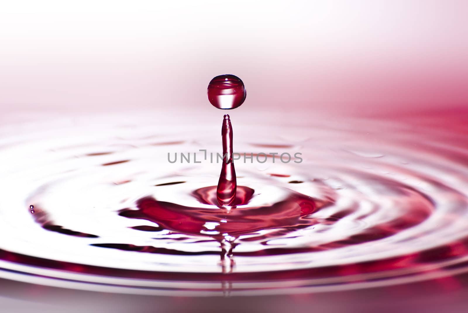 Red water environmental abstract background - red water drop spl by mozzyb