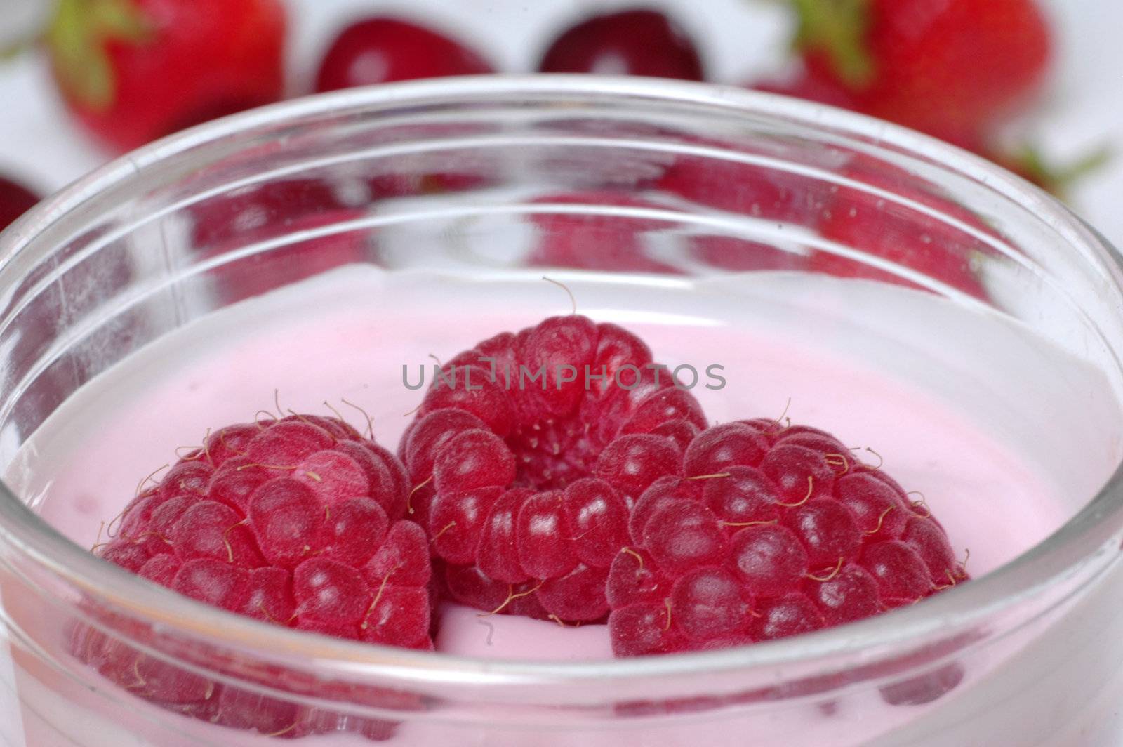 Three Rapsberries by Bestpictures