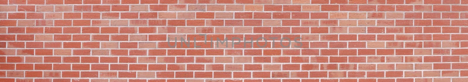 panoramic background or texture of a brick wall