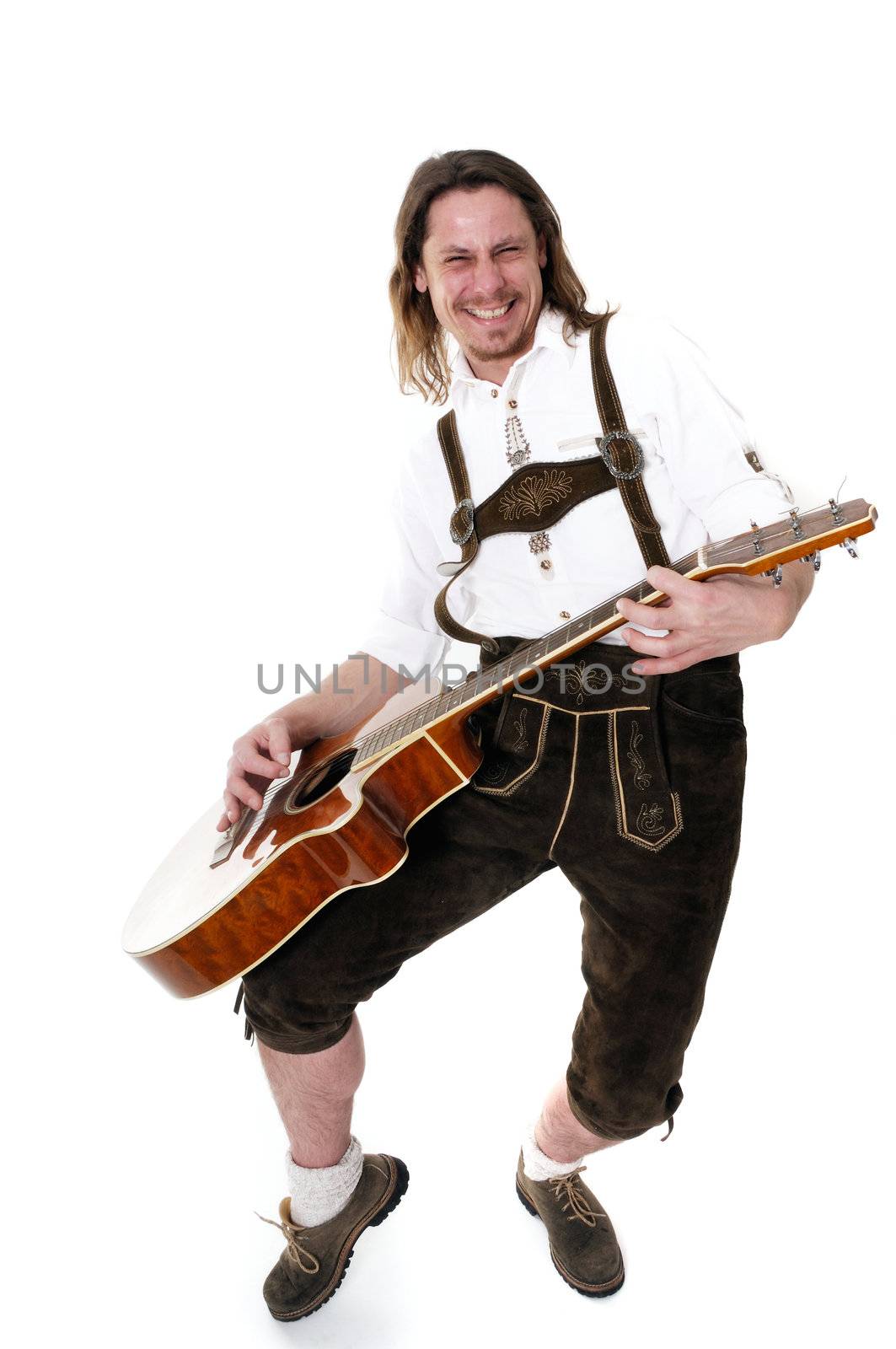 Bavarian Musician by fahrner