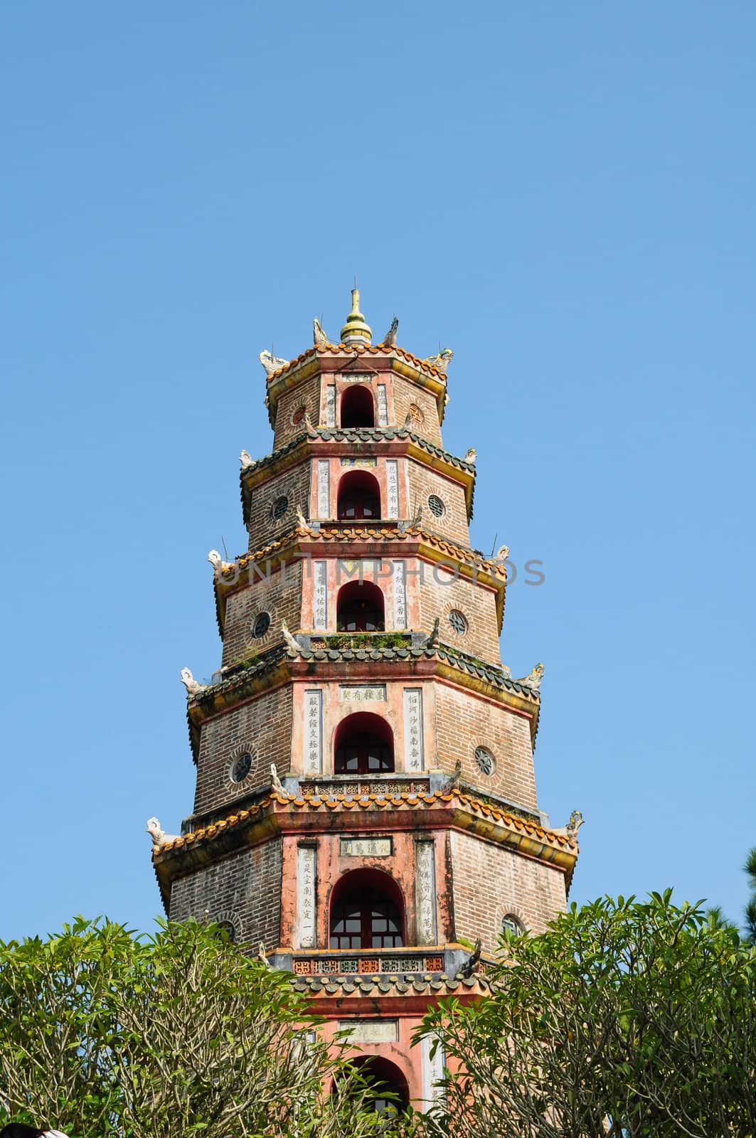 Thien Mu pagoda in Hue, Vietnam