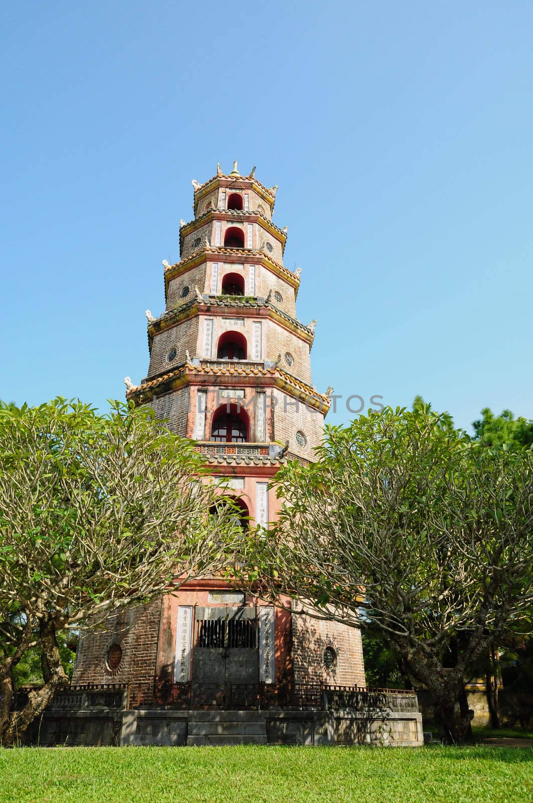 Thien Mu pagoda in Hue, Vietnam