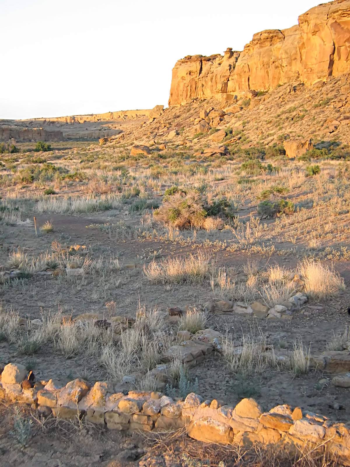 A photograph of ancient Native American ruins.