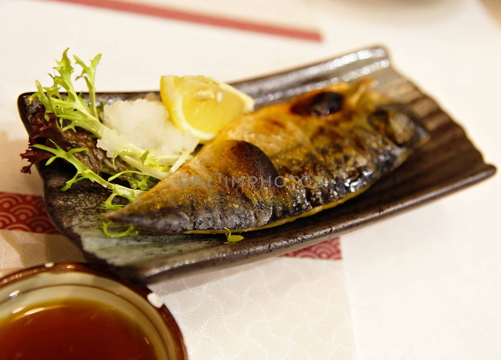 grilled fish