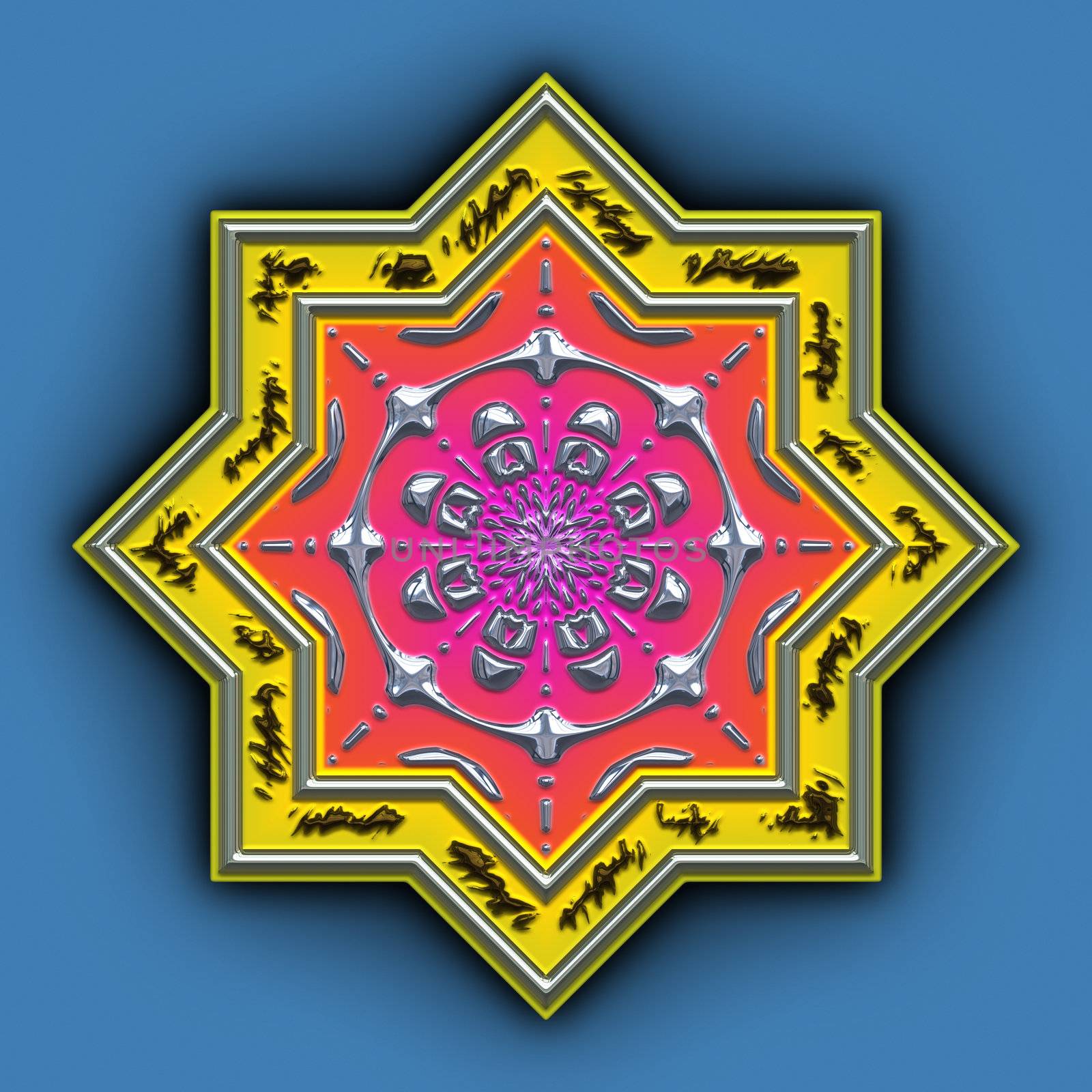 mandala star by magann