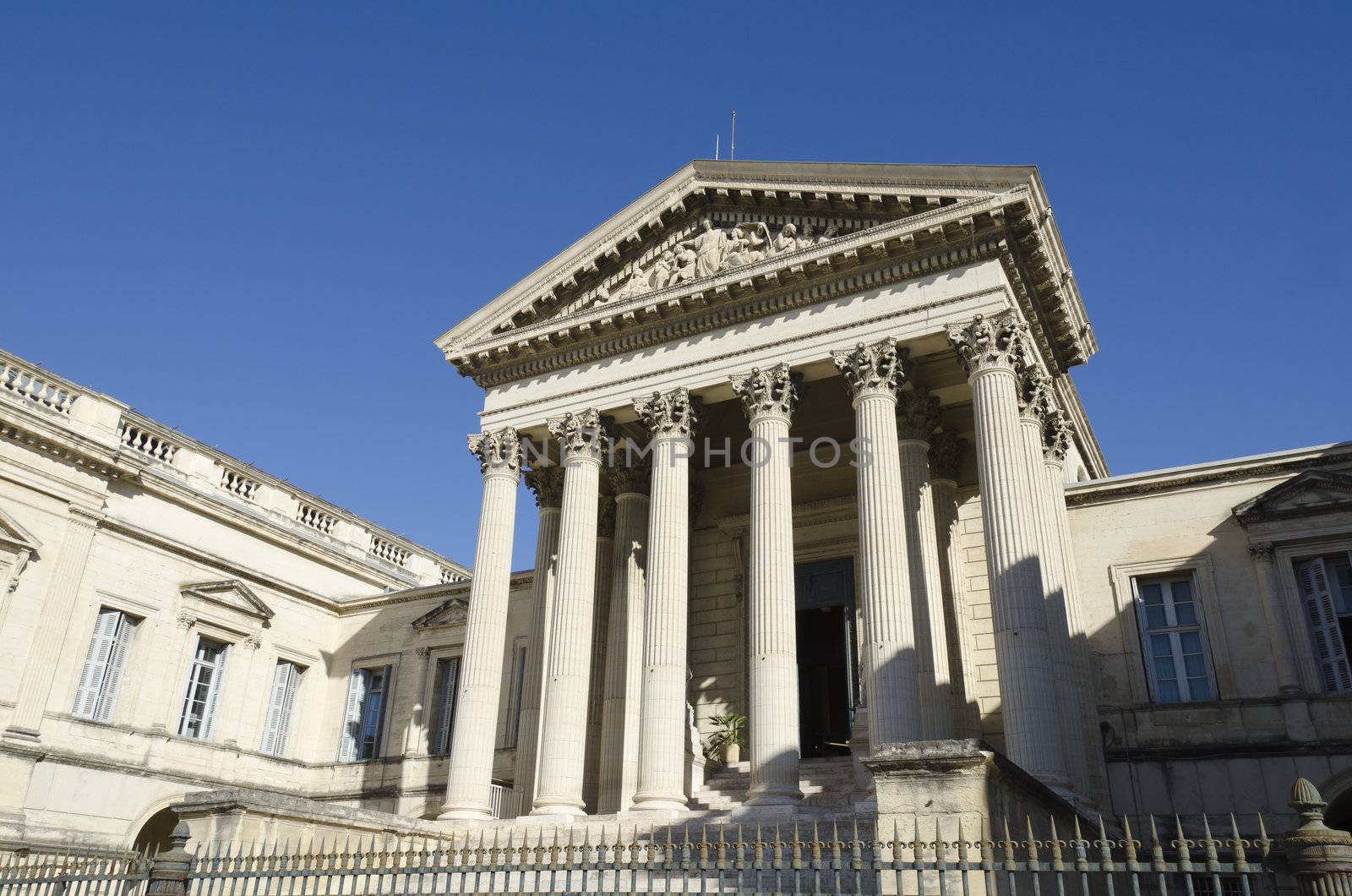 old courthouse of Montpellier, Languedoc, France, Europe