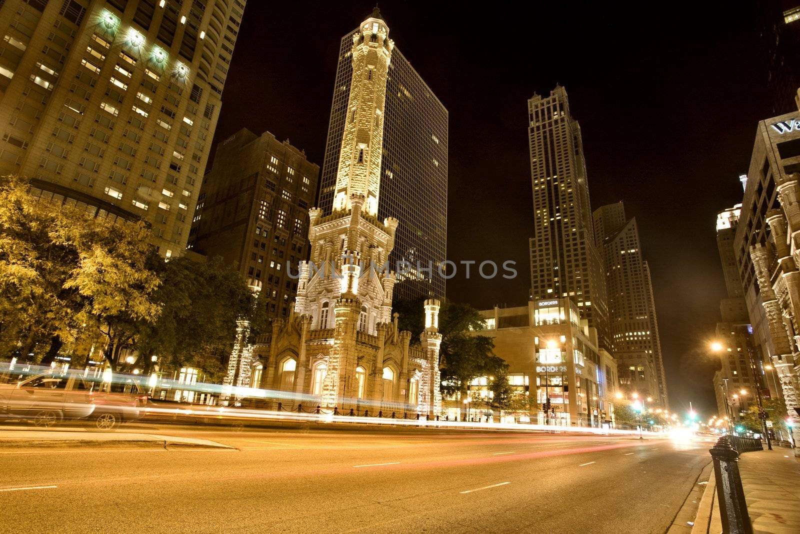 Water Tower Chicago by pictureguy