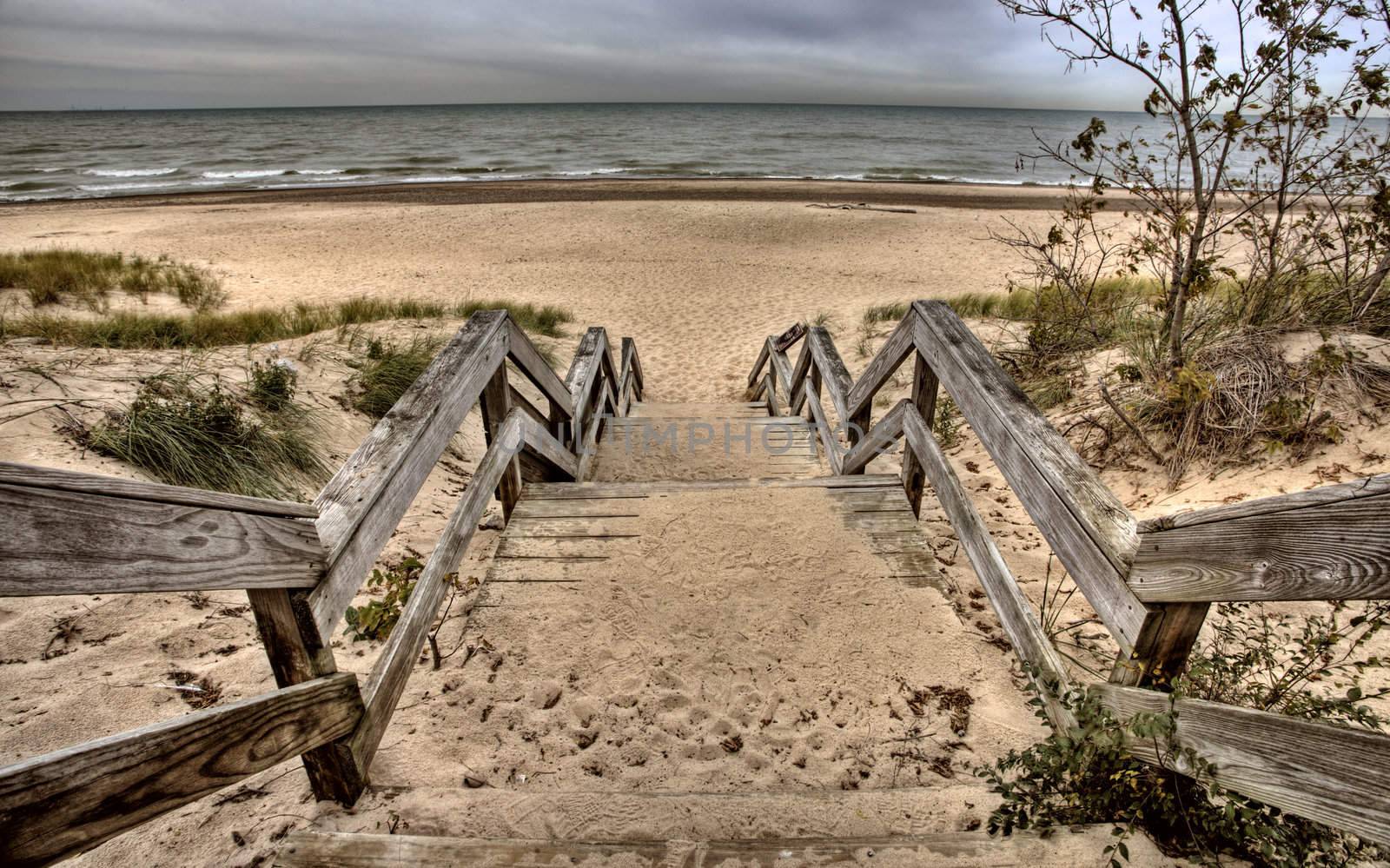 Indiana Dunes Lake Michigan Beach east Coast