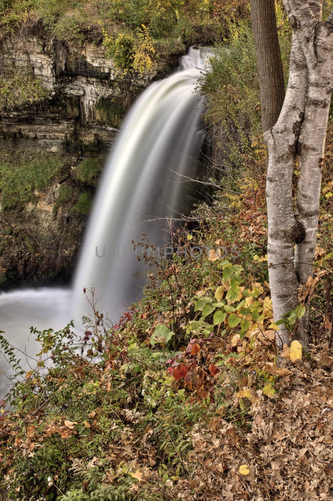 Minnehaha Waterfall Miinnesota Minneapolis Hiawatha Park
