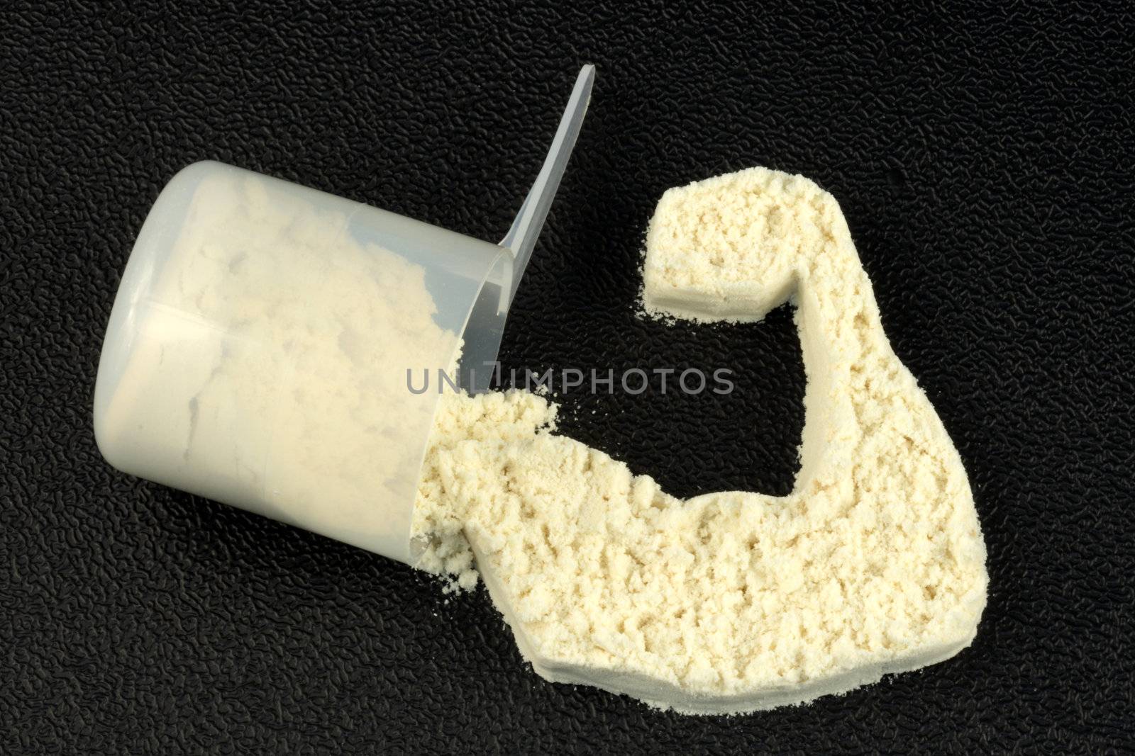 protein powder arm  by tacar