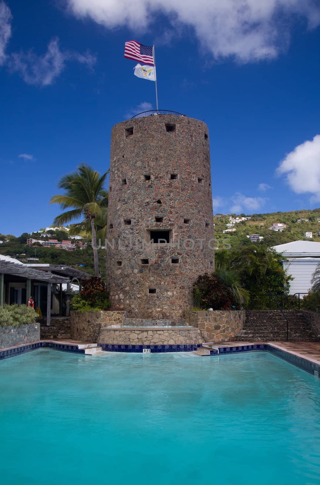 Blackbeards Tower in St Thomas by steheap